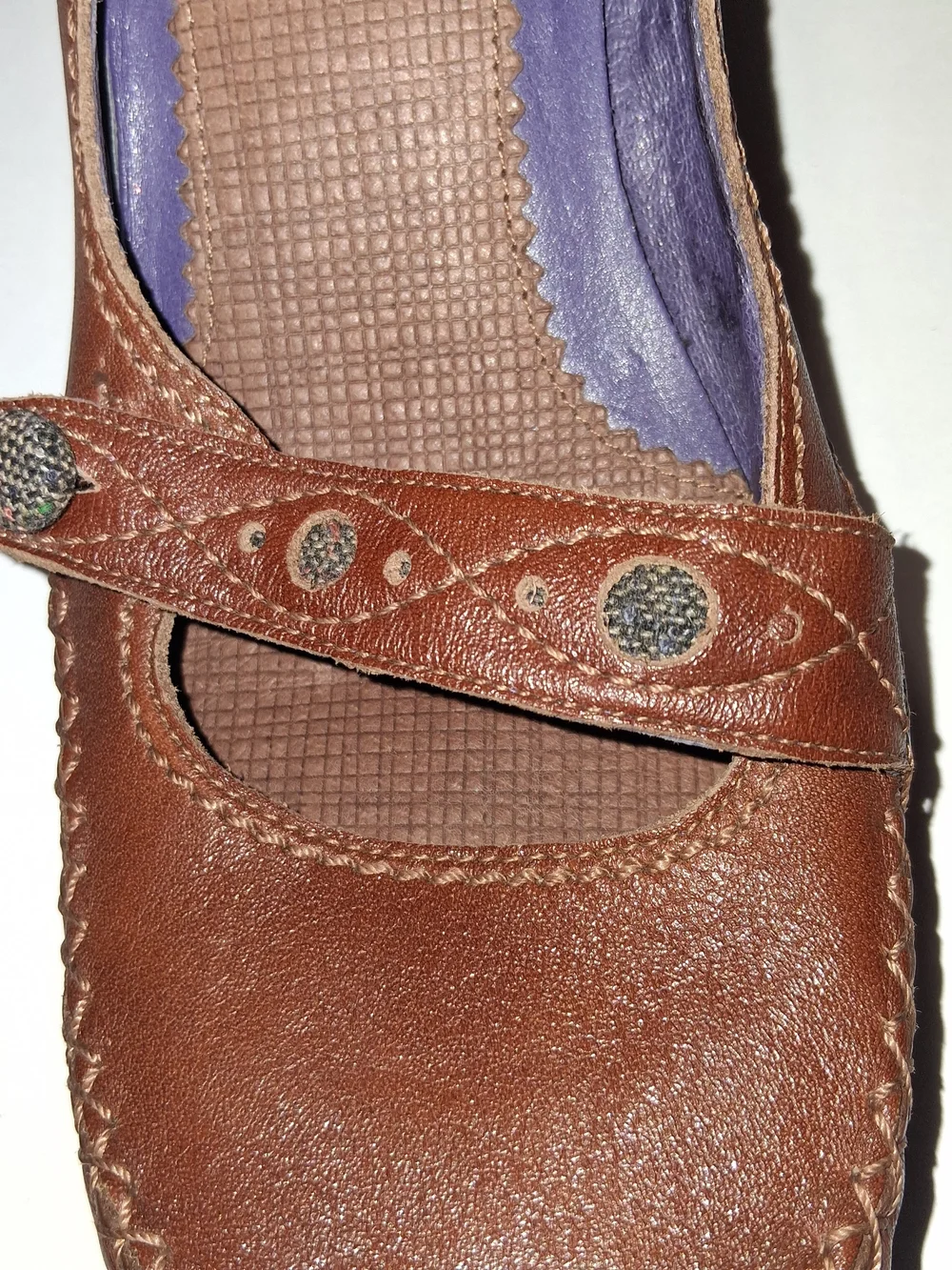 Indigo by Clarks Women's Brown Leather Heels, Like New, Womens Size 8.5 M
